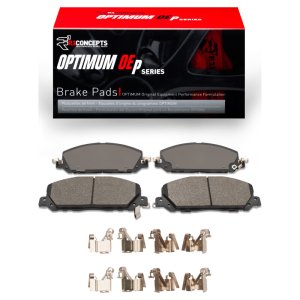 Ford Police Interceptor Utility Brake Pads - Front - R1 Concepts - Optimum OE - `20-`25